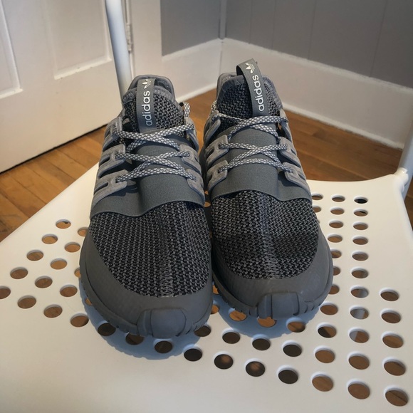 adidas tubular radial grey